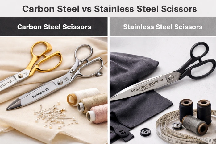 Carbon Steel vs Stainless Steel Scissors – Which Is Better?